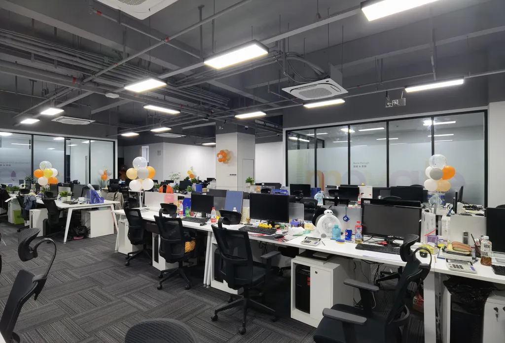Company office environment