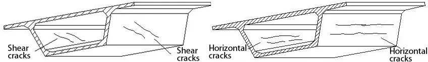 hear-and-horizontal-cracks-on-webs