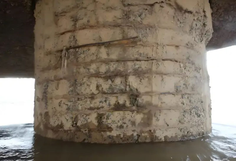 Poor-concrete-quality-pile