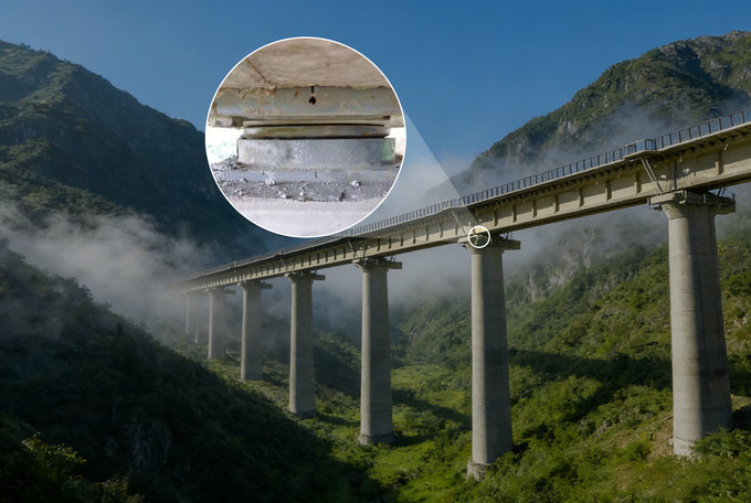 Why Are Bridge Piers So Massive but the Contact Area So Small? Understanding the Structural Logic Behind Bridge Bearings