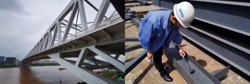 Anti-Corrosion Protection and Coating Systems for Steel Railway Bridges