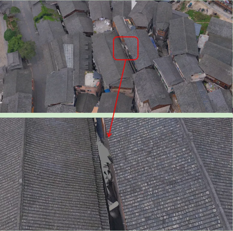 Holes-or-model-adhesion-occur-between-buildings